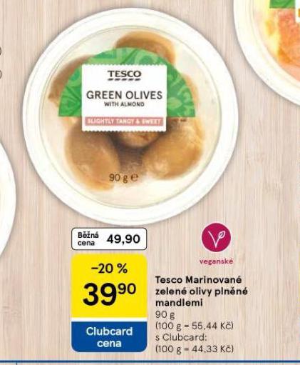 TESCO MARINOVAN ZELEN OLIVY PLNN MANDLEMI