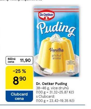 DR. OETKER PUDING