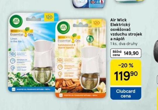 AIR WICK ELEKTRICK OSV̎OVA VZDUCHU STROJEK A NPL