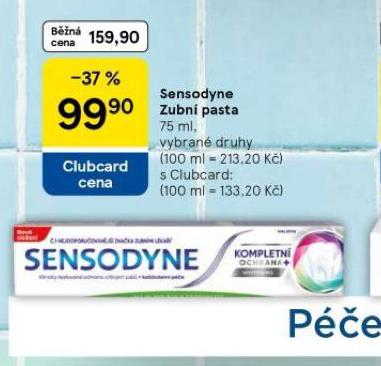 SENSODYNE ZUBN PASTA