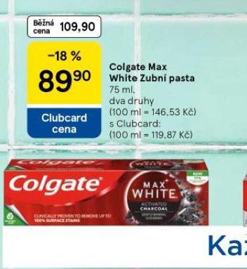 COLGATE MAX WHITE ZUBN PASTA