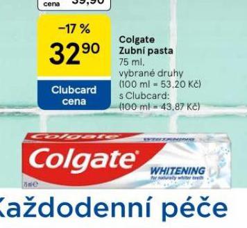 COLGATE ZUBN PASTA