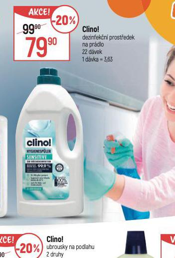 CLINO! DEZINFEKN PROSTEDEK NA PRDLO
