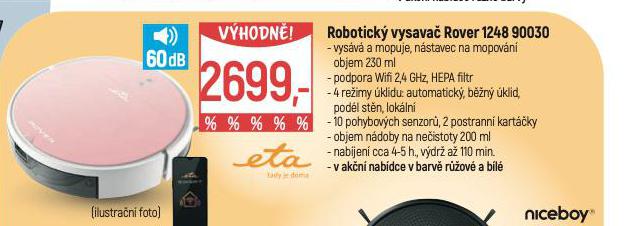 ETA ROBOTICK VYSAVA