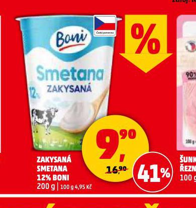 ZAKYSAN SMETANA 12% BONI