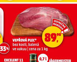 VEPOV PLEC BEZ KOSTI