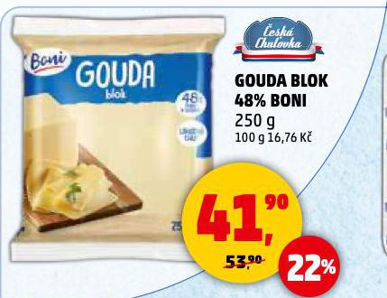 GOUDA BLOK 48% BONI