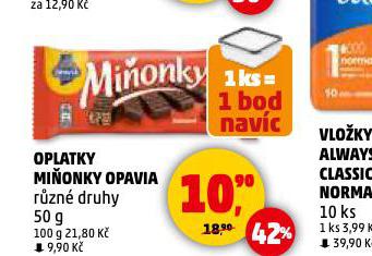 OPLATKY MIONKY OPAVIA