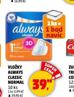 ALWAYS VLOKY