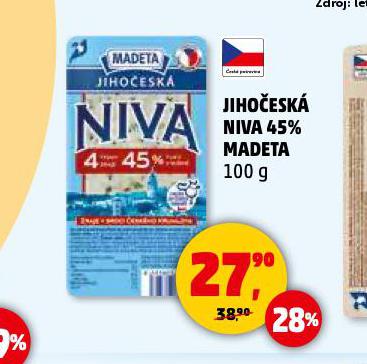 JIHOESK NIVA 45% MADETA