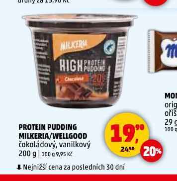 PROTEIN PUDDING MILKERIA / WELLGOOD 