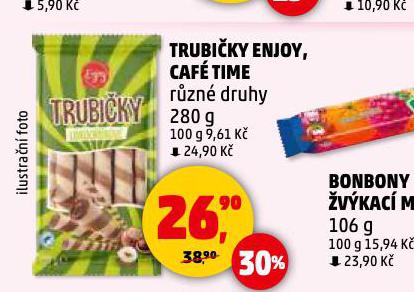 TRUBIKY ENJOY, CAF TIME