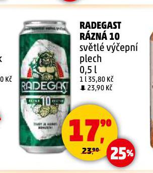 PIVO RADEGAST RZN 10