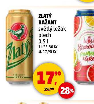 PIVO ZLAT BAANT