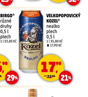 VELKOPOPOVICK KOZEL NEALKO