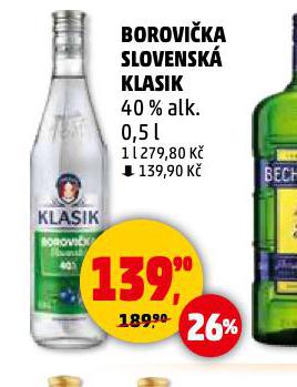 BOROVIKA SLOVENSK KLASIK