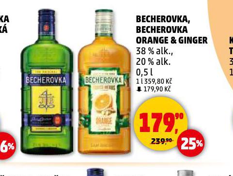 BECHEROVKA, BECHEROVKA ORANGE & GINGER