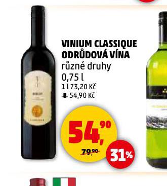 VINIUM CLASSIQUE ODRDOV VNA