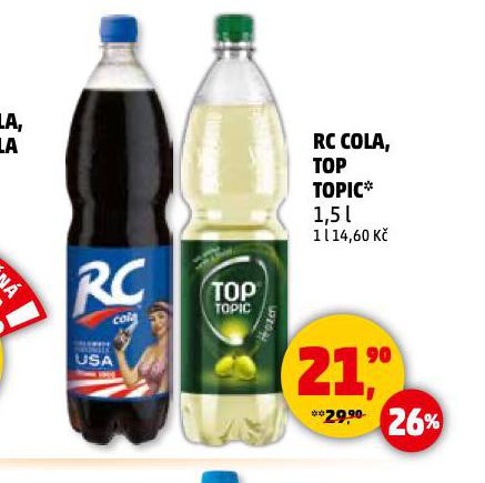 RC COLA, TOP TOPIC