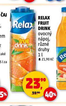 RELAX FRUIT DRINK