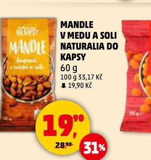 MANDLE VMEDU A SOLI NATURALIA DO KAPSY