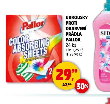 UBROUSKY PROTI OBARVEN PALLOR