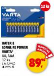 VARTA BATERIE LONGLIFE POWER