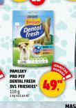 DENTAL FRESH 3v1 FRISKIES PAMLSKY PRO PSY