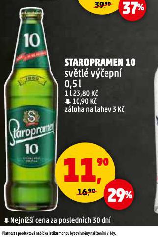 PIVO STAROPRAMEN 10