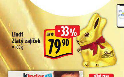 LINDT ZLAT ZAJEK