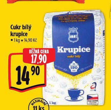 CUKR KRUPICE