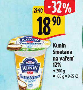 KUNN SMETANA NA VAEN 12%