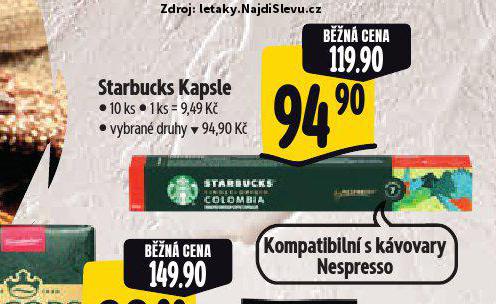 STARBUCKS KVOV KAPSLE