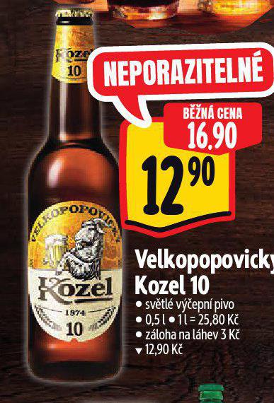 PIVO VELKOPOPOVICK KOZEL