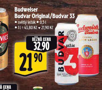 PIVO BUDVAR 33