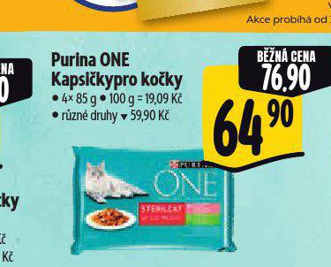 PURINA ONE KAPSIKY PRO KOKY