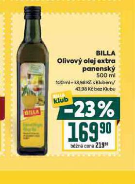 OLIVOV OLEJ EXTRA PANENSK