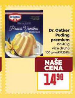 DR. OETKER PUDING