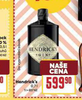 HENDRICK'S GIN
