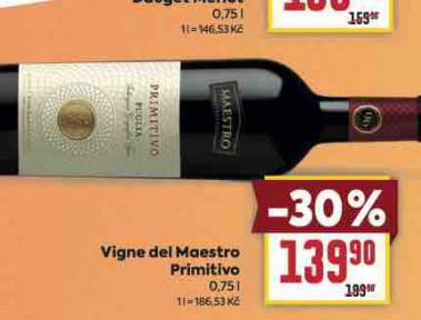 VIGNE DEL MAESTRO PRIMITIVO