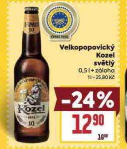 PIVO VELKOPOPOVICK KOZEL