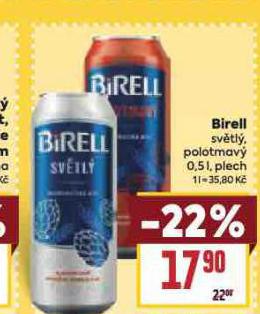 BIRELL NEALKOHOLICK PIVO