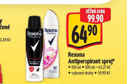 REXONA ANTIPERSPIRANT