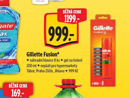 GILLETTE NHRADN HLAVICE