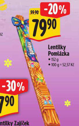 LENTILKY POMLZKA