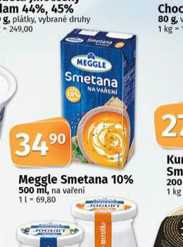 MEGGLE SMETANA 10%