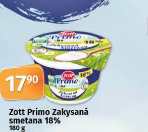 ZOTT PRIMO ZAKYSAN SMETANA
