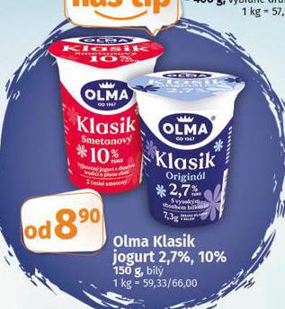 OLMA KLASIK JOGURT