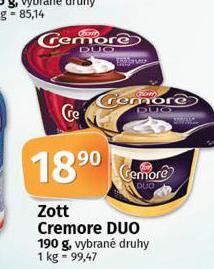 ZOTT CREMORE DUO