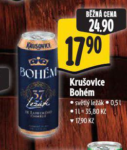 PIVO KRUOVICE BOHM